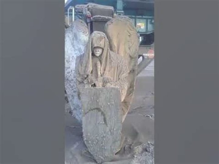 Unveiling The Secrets Of The Angelic Statue Found In Russia